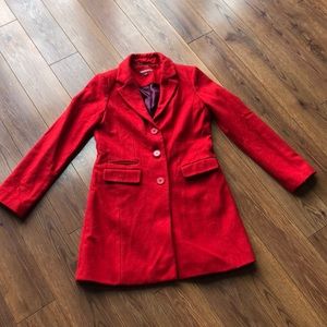 Red Peacoat